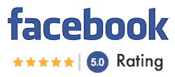 Facebook 5.0 rating badge