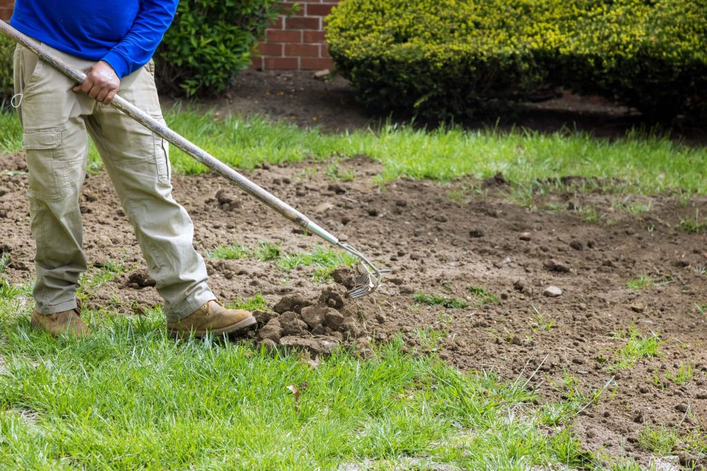 site preparation for grass installation